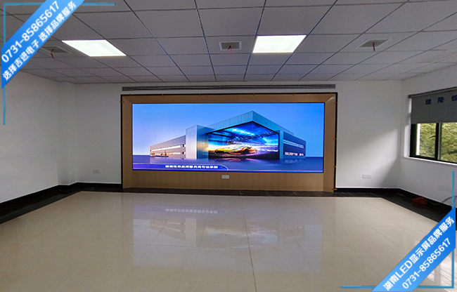 株洲某縣城綜治監控指揮中心LED顯示屏